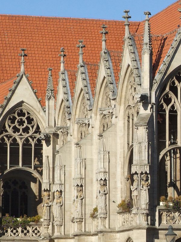 Nordfl�gel des Altstadtrathauses in Braunschweig