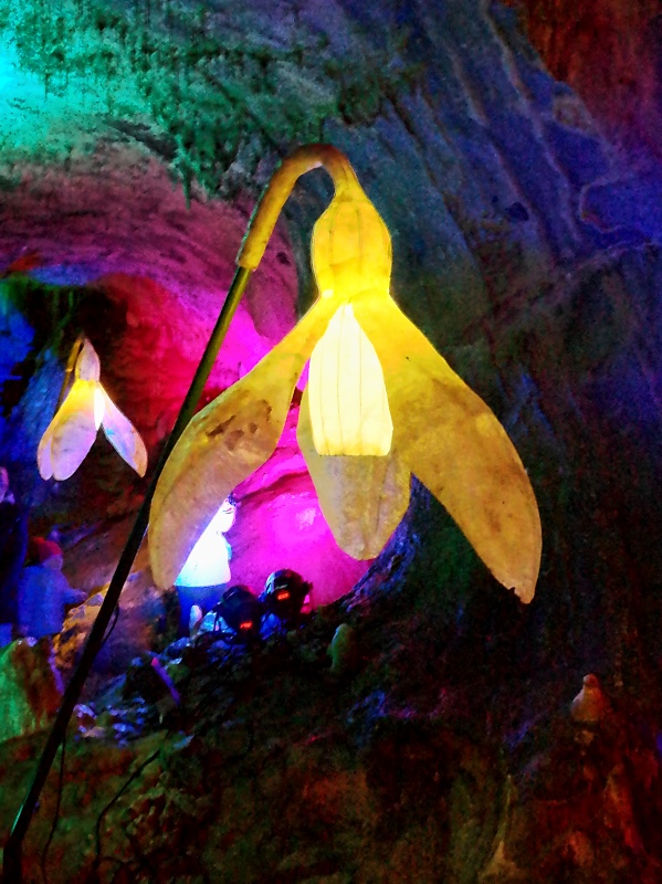 Illumination der Dechenh&ouml;hle im Sauerland