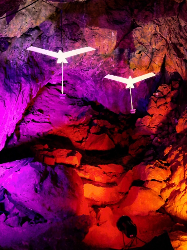 Illumination der Dechenh&ouml;hle im Sauerland