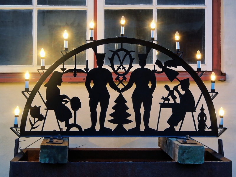 Weihnachtsmarkt im Bergwerk am Rammelsberg bei Goslar